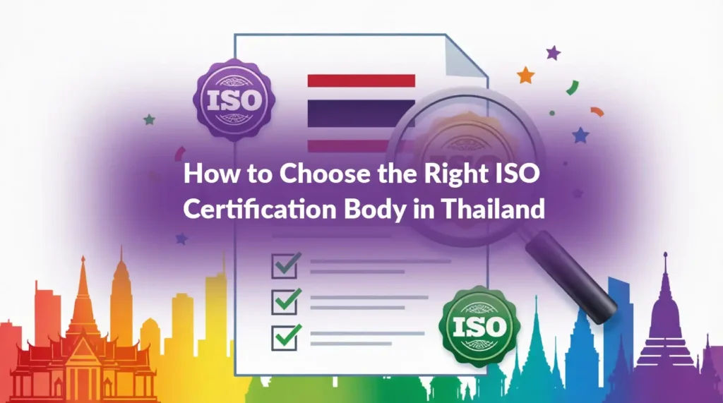 Guide to choosing an accredited ISO certification body in Thailand